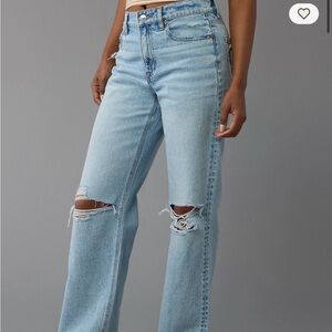 American Eagle Strigid High Waisted Stovepipe jeans